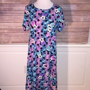 New LuLaRoe disney print Carly dress size XL